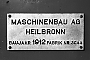 MGH 595 - eurovapor "888"
__.__.1969 - Tübingen, Bahnbetriebswerk
Helmut H. Müller